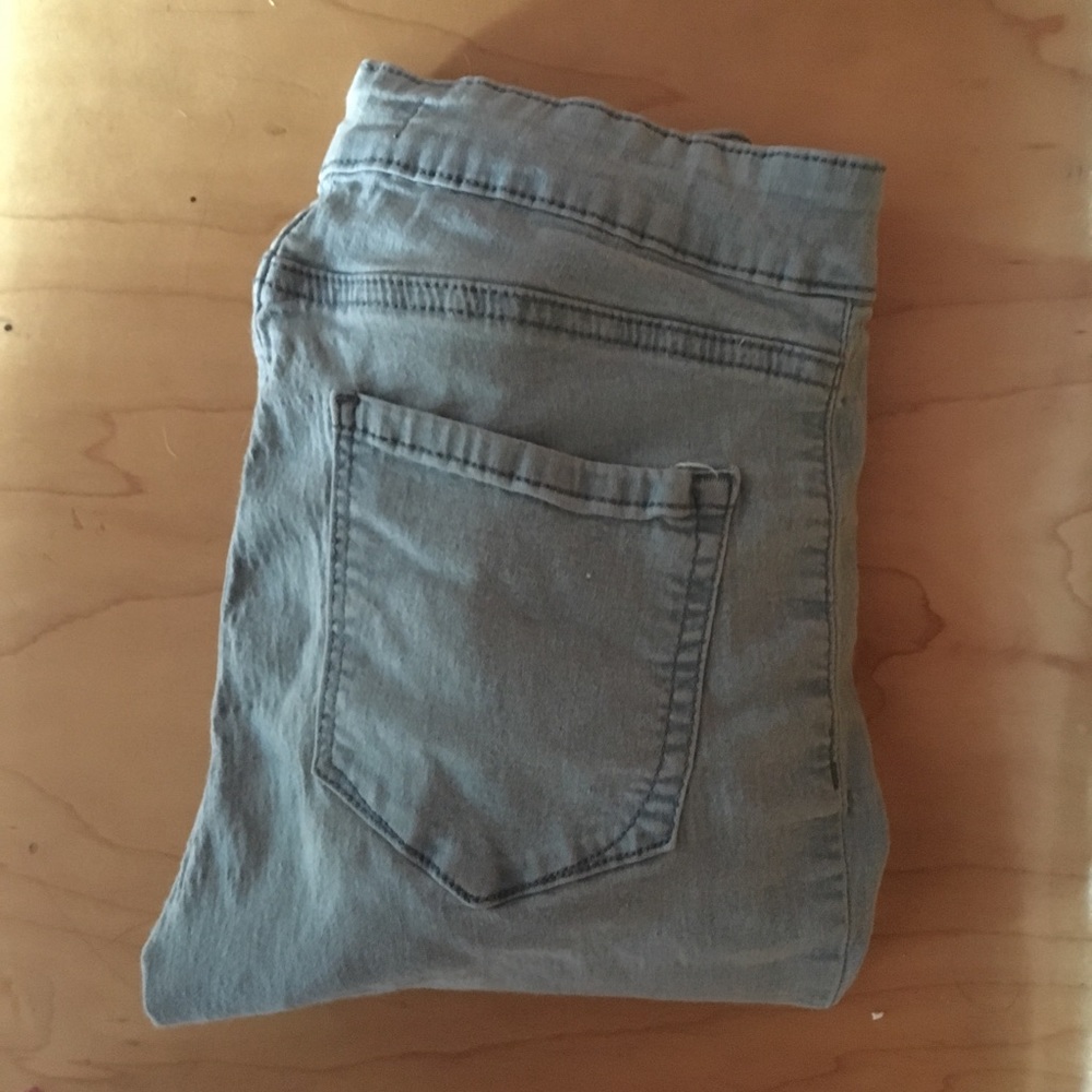 Lightwash DenimCo High Waisted Skinny Jeans